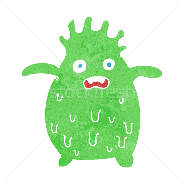cartoon funny slime monster Stock photo © lineartestpilot