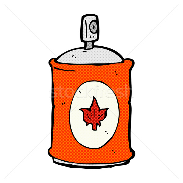comic cartoon fragrance spray Stock photo © lineartestpilot