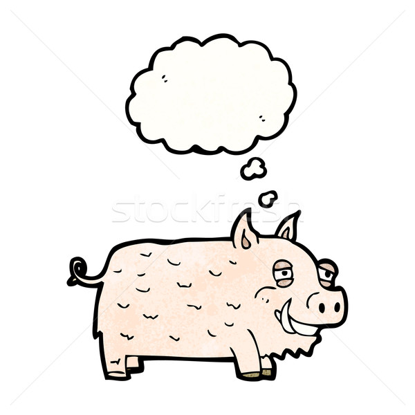 cartoon pig Stock photo © lineartestpilot