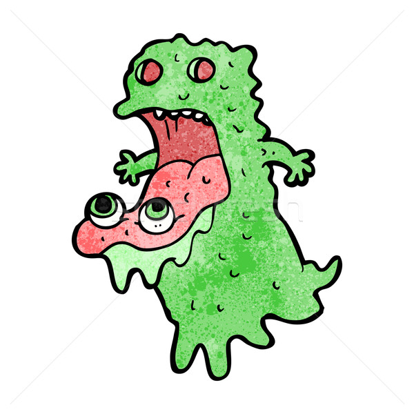 cartoon gross ghost Stock photo © lineartestpilot