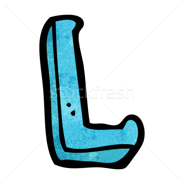 cartoon letter L Stock photo © lineartestpilot
