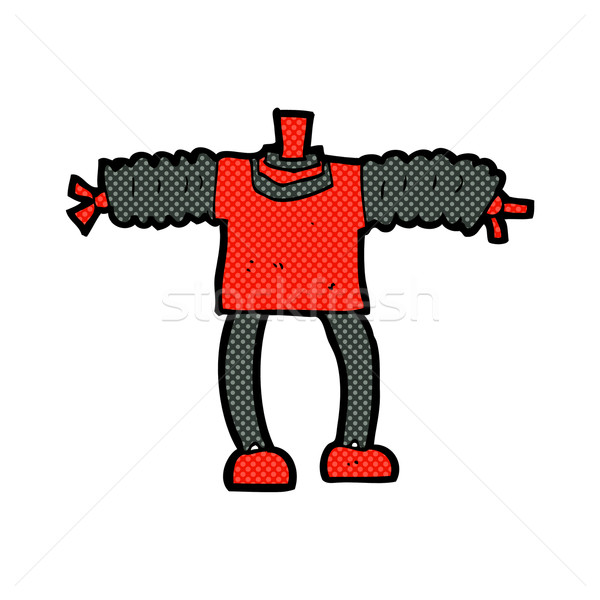 comic cartoon robot body (mix and match comic cartoons or add ow Stock photo © lineartestpilot