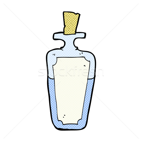 comic cartoon potion bottle Stock photo © lineartestpilot