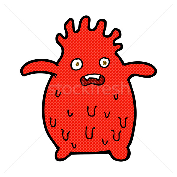 comic cartoon funny slime monster Stock photo © lineartestpilot