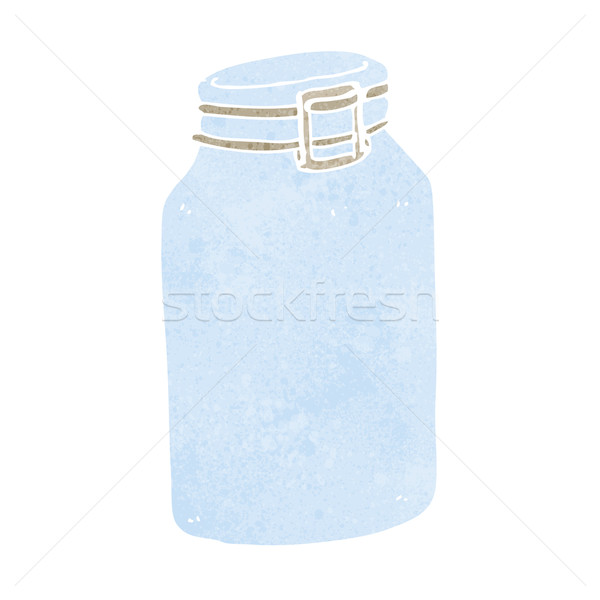 cartoon glass jar Stock photo © lineartestpilot