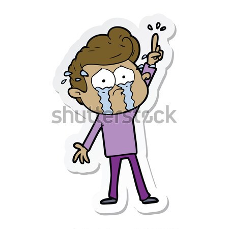 Comic Cartoon Happy Man Vector Illustration C Lineartestpilot 5407142 Stockfresh