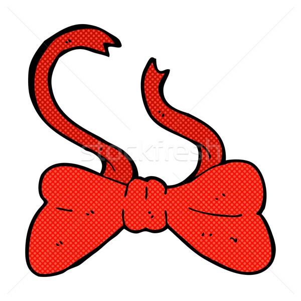 comic cartoon bow tie Stock photo © lineartestpilot