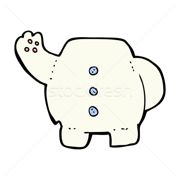 comic cartoon polar bear body (mix and match comic cartoons or a Stock photo © lineartestpilot