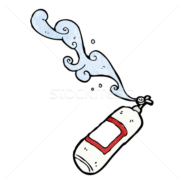 fire extinguisher cartoon Stock photo © lineartestpilot