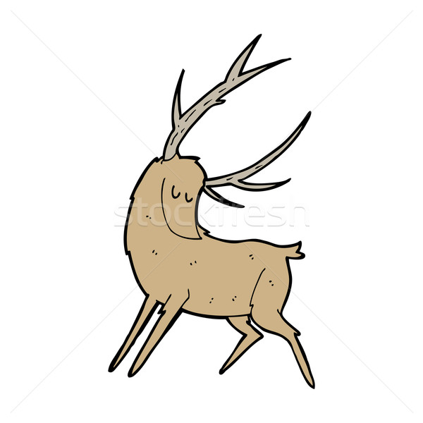 cartoon stag Stock photo © lineartestpilot