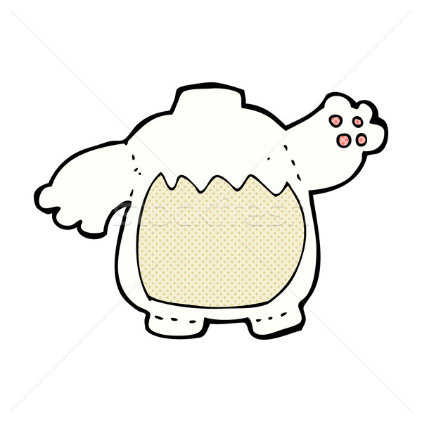 comic cartoon polar bear body (mix and match comic cartoons or a Stock photo © lineartestpilot