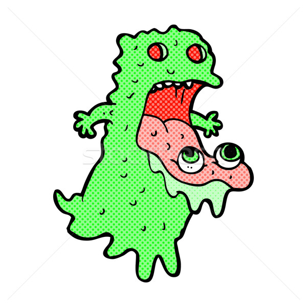 comic cartoon gross ghost Stock photo © lineartestpilot