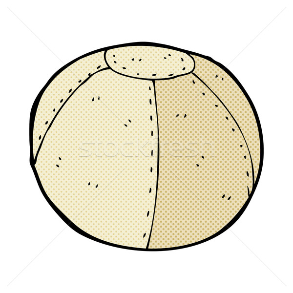 comic cartoon old stitched football Stock photo © lineartestpilot