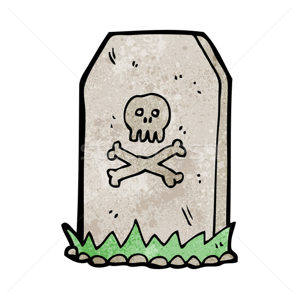 cartoon spooky grave Stock photo © lineartestpilot