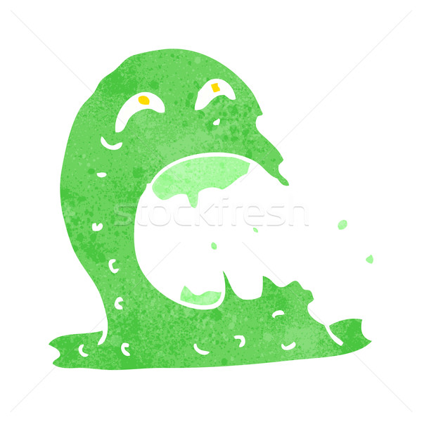 cartoon gross ghost Stock photo © lineartestpilot