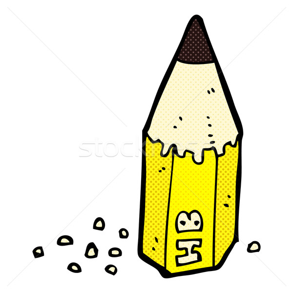 comic cartoon pencil stub Stock photo © lineartestpilot