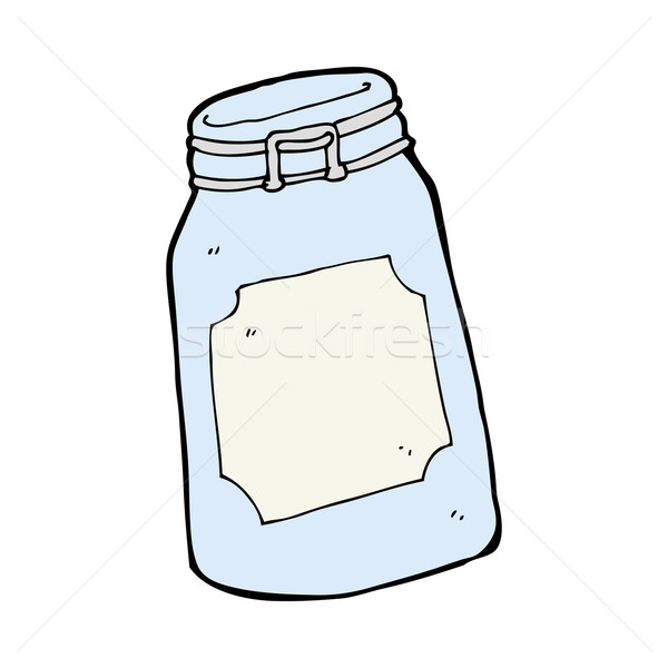 cartoon jar Stock photo © lineartestpilot