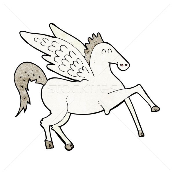 cartoon pegasus Stock photo © lineartestpilot