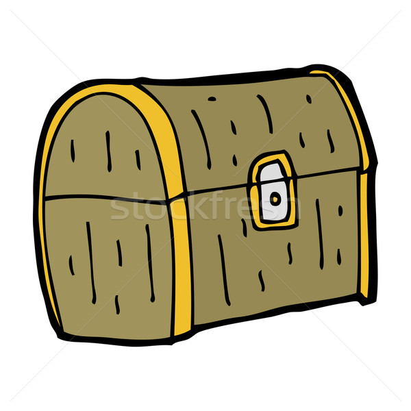 cartoon treasure chest Stock photo © lineartestpilot
