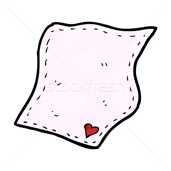 cartoon handkerchief Stock photo © lineartestpilot