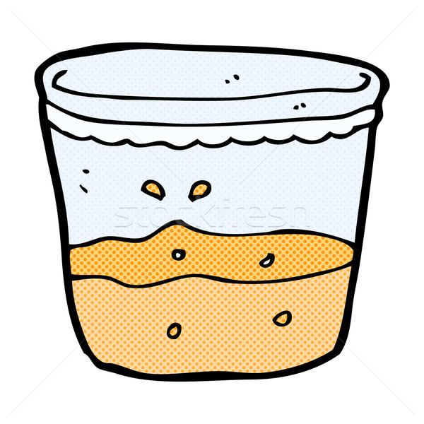 comic cartoon glass of rum Stock photo © lineartestpilot