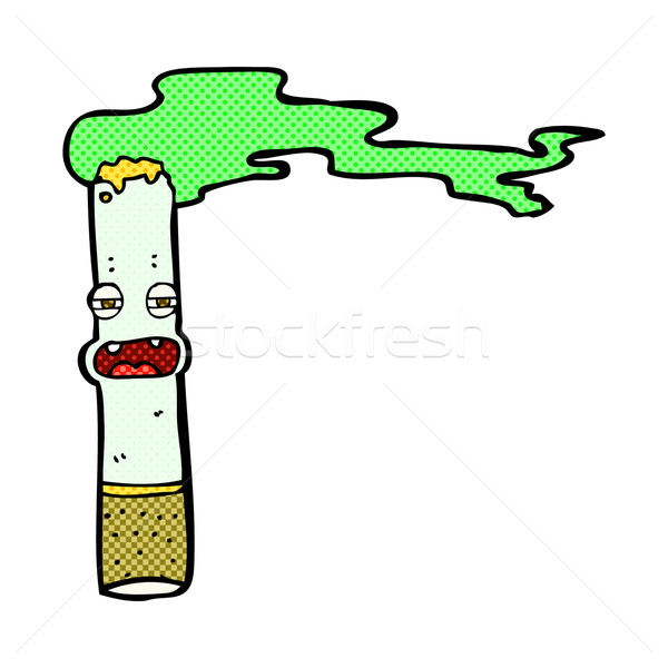 comic cartoon marijuana character Stock photo © lineartestpilot