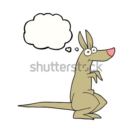 cue comic cartoon rabbit Stock photo © lineartestpilot