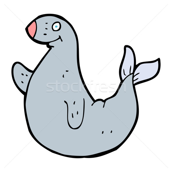 cartoon seal Stock photo © lineartestpilot