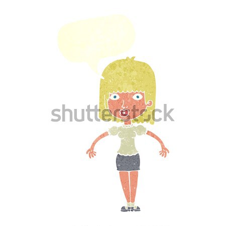 [[stock_photo]]: Cartoon · jolie · femme · mains · hanches · femme · design