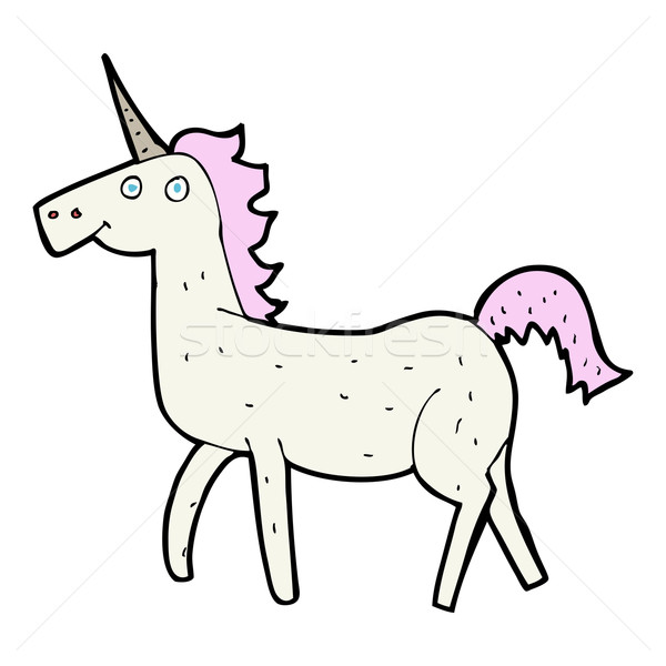 cartoon unicorn Stock photo © lineartestpilot