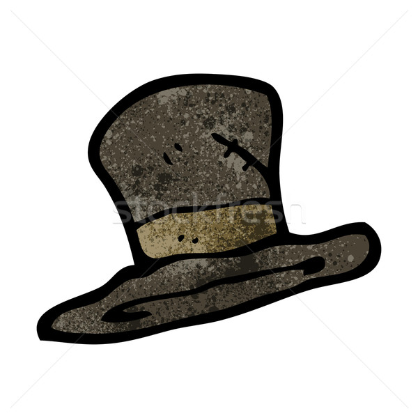 Stock photo: cartoon top hat