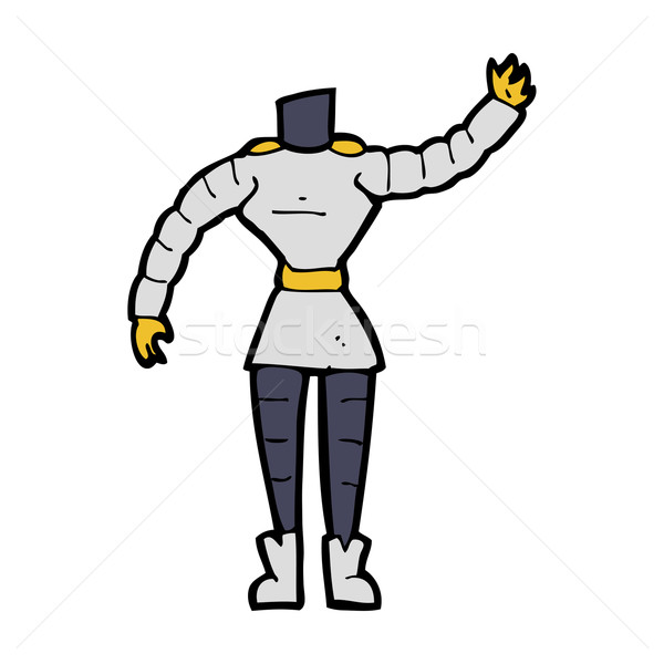 cartoon female robot body  (mix and match cartoons or add own ph Stock photo © lineartestpilot