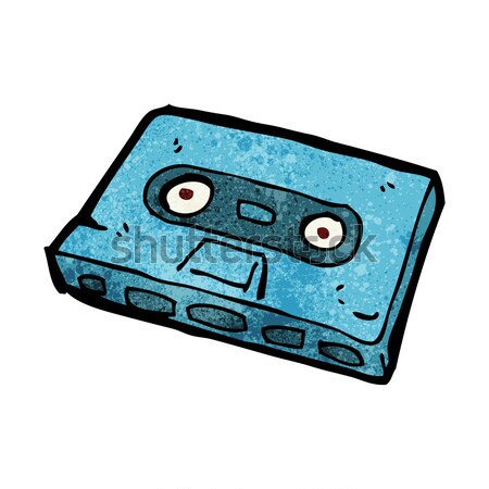 комического Cartoon кассету лента ретро Сток-фото © lineartestpilot