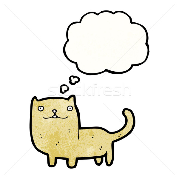 funny cartoon cat Stock photo © lineartestpilot