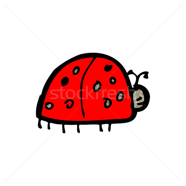 child's drawing of a ladybug Stock photo © lineartestpilot