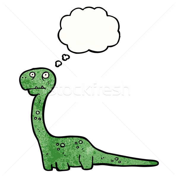 cartoon dinosaur Stock photo © lineartestpilot