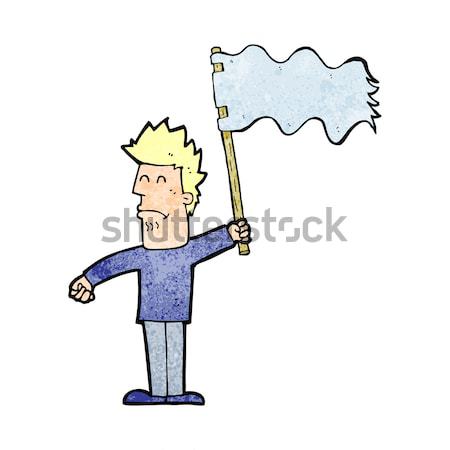 cartoon startled boy Stock photo © lineartestpilot