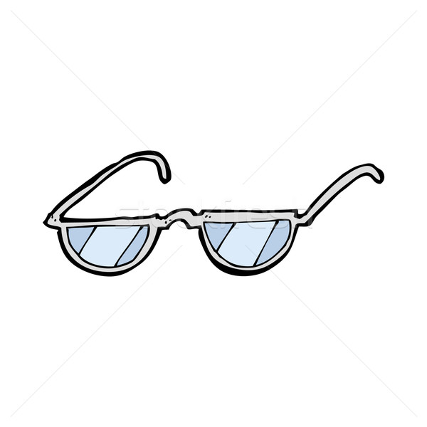 漫畫 眼鏡 手 設計 瘋狂的 夾 商業照片 © lineartestpilot