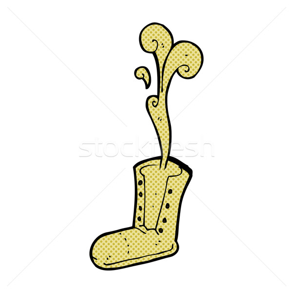 comic cartoon old boot Stock photo © lineartestpilot