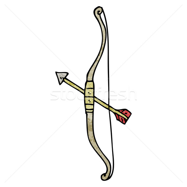 bow and arrow cartoon Stock photo © lineartestpilot