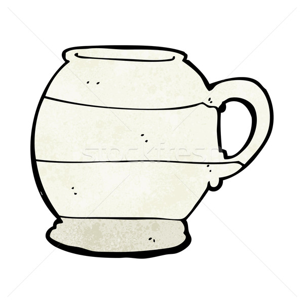 cartoon old style mug Stock photo © lineartestpilot