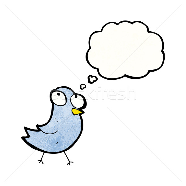 little bird cartoon Stock photo © lineartestpilot