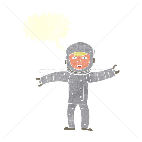 [[stock_photo]]: Cartoon · espace · homme · bulle · main · design