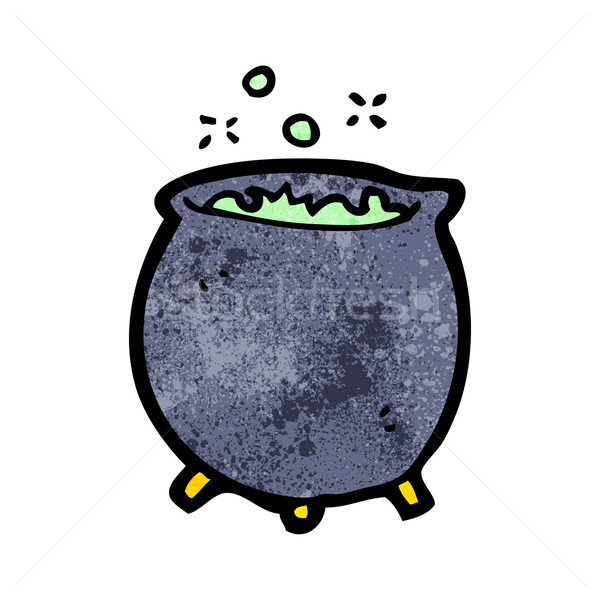 cartoon cauldron Stock photo © lineartestpilot