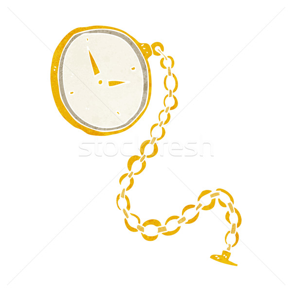 cartoon gold watch Stock photo © lineartestpilot