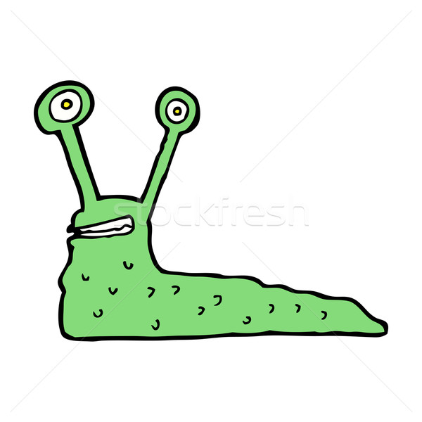 cartoon slug Stock photo © lineartestpilot