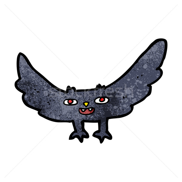 Cartoon vampiro bat design arte Foto d'archivio © lineartestpilot
