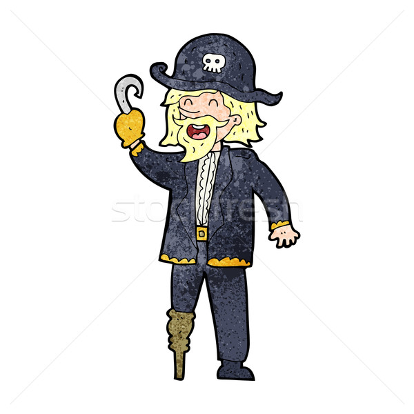 cartoon pirate captain Stock photo © lineartestpilot