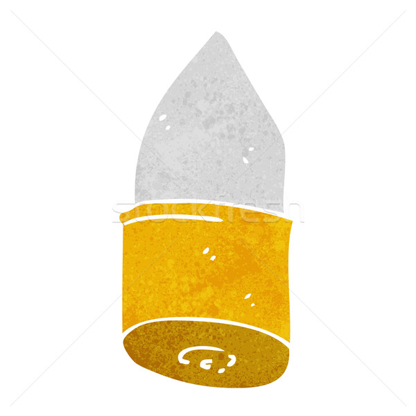 Cartoon bullet design art rétro drôle [[stock_photo]] © lineartestpilot