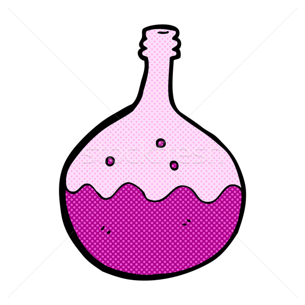 comic cartoon bubbling chemicals Stock photo © lineartestpilot